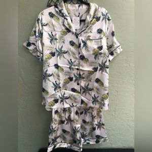 Women’s satin PJ short set